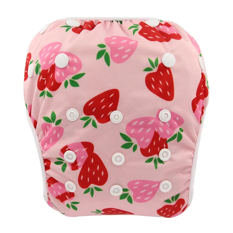 Baby Swim Diaper Waterproof Adjustable Cloth Diapers Pool Pant Swimming Diaper Cover Reusable Washable Baby Nappies