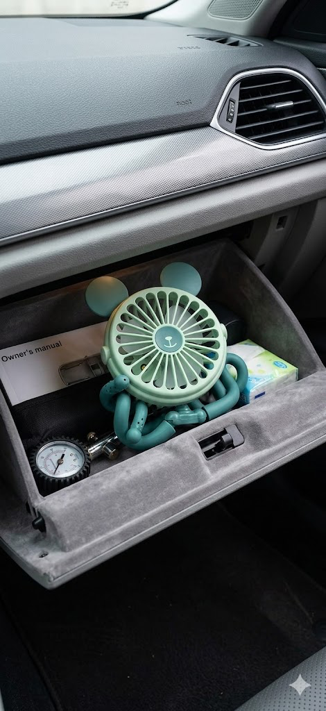 Baby Stroller Fan Octopus Shaped Funny Fan with Flexible Tripod Wrapped USB Rechargeable Portable Fan for Car Seat Bed Outdoor