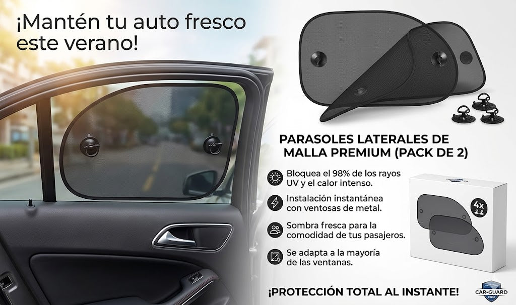 2 Pack Universal Car Window Shade Cling Sunshade Sun Glare and UV Rays Protect