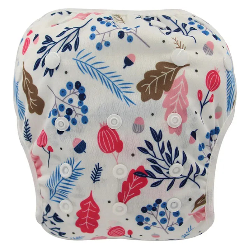 Baby Swim Diaper Waterproof Adjustable Cloth Diapers Pool Pant Swimming Diaper Cover Reusable Washable Baby Nappies